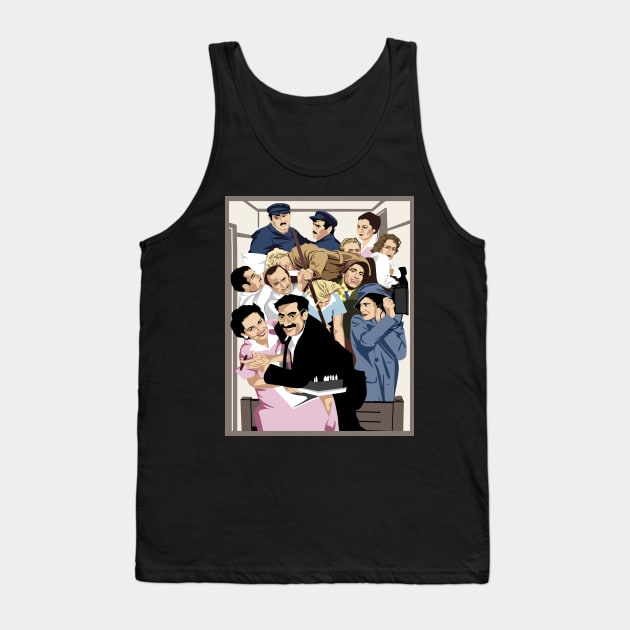 MARX BROTHERS The Stateroom Tank Top by Tiro1Linea